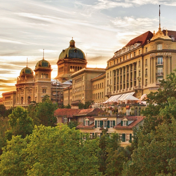 Luxus pur im Bellevue Palace Bern mit Höhenflug